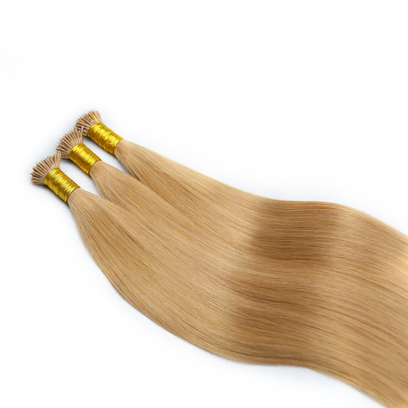 Custom Cuticle Aligned Virgin Russian Hair Nano Ring Human Hair Extensions